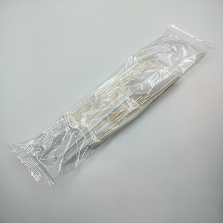 Набор 5в1 (вилка,ложка,нож белые 165мм,зубочистка,салфетка белая 24*24 1сл)/500