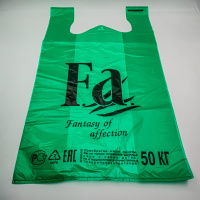 Майка 30+16х55=25мкм  ФА зеленая 100 шт в упак /1000