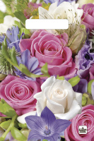 Пакет вырубная ручка 300х200х0,030 Лирика ПВД /100/3000