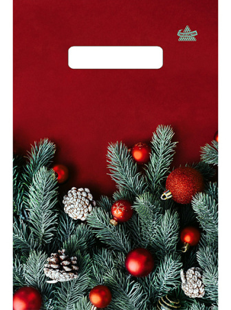 Пакет вырубная ручка 300х200х0,030 Магия цвета ПВД /100/3000