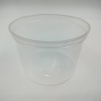 Банка 500 мл суповая прозрачная d-115 Д-Полимер  50/500