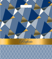 Пакет вырубная ручка 420х480х0,090 Перфекто Паскаль ПВД /25/400