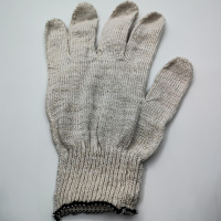 Перчатки х/б 4нит. без ПВХ Белые 10 кл. СТАНДАРТ 10/500