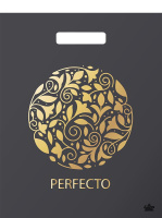 Пакет вырубная ручка 370х300х0,090 Перфекто Сореро ПВД /25/400