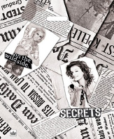 Пакет вырубной ручка 600x500x0,100 Газета Биг 20кг ПВД /25/200