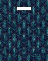 Пакет вырубная ручка 370х300х0,090 Перфекто Паулини ПВД /25/400