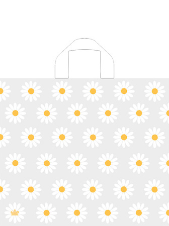 Пакет петлевая ручка 340x400x0,070 Летняя нотка ПВД /50/300