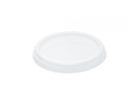Крышка круглая для стаканчика прозрачная /СТАНДАРТ ПЭТ д98мм Упакс-Юнити