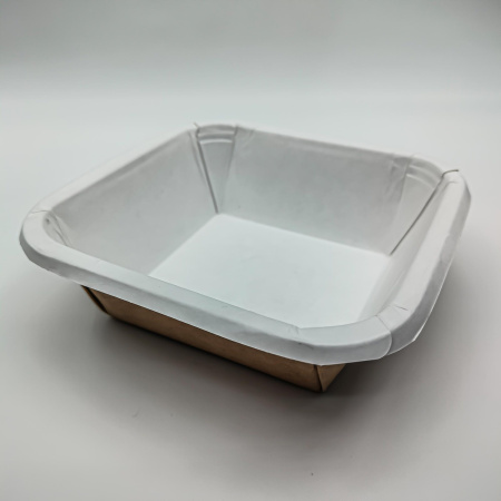 Контейнер бумажный под запайку 350мл 135*135*40мм SealPack /300