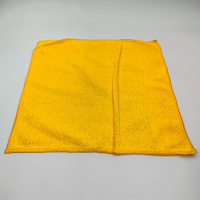 Салфетка из микрофибры 29х29 желтая 200г/кв.м /300