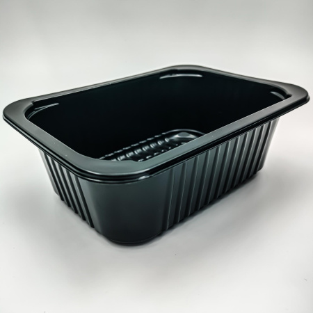 Контейнер под запайку А187-950мл (187х137х65) черный б/с Алькор / 594 Контейнер под запайку А187-950мл (187х137х65) черный б/с Алькор / 594