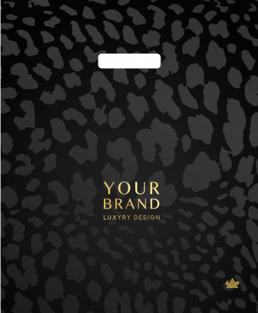 Пакет вырубная ручка 450х380х0,060 Премиальный ПВД /50/500