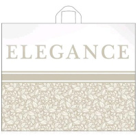 Пакет петлевая ручка 550x700x0,050 Изысканный беж  ПНД /25/300