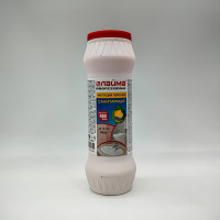 Чистящее средство 400 г, ЛАЙМА PROFESSIONAL Санитарный "Лимон", порошок/12