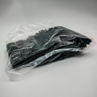 Трубочки прямые черные для мартини 125*5мм  400шт в уп /20