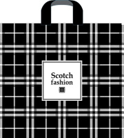 Пакет петлевая ручка  40х36+4см 110 мкм   Скотч Артпласт/100