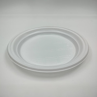 Тарелка десертная белая D=165 мм А СтП (3,2г) Россия 100/2400