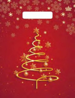 Пакет вырубная ручка 300х230х0,030 Утонченная елка ПВД /100/3000