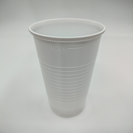 Стакан 200 мл белые  Упакс-Юнити 100/3000 