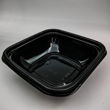 Контейнер С-12/12-250 ПЭТ черный Упакс-Юнити 50 шт в упак /1000